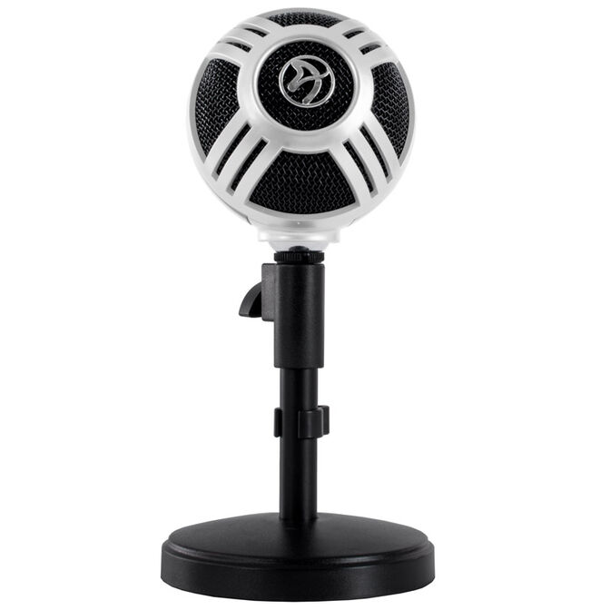 Arozzi Sfera Table Microphone, USB - white image number 2