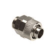 Connection straight G1/4 inch to 13/10mm - silver shiny image number null