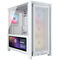 CORSAIR FRAME 4000D LCD RS PC-Geh&auml;use, Midi-Tower, ATX, ARGB, Tempered Glass - wei&szlig;