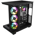 Thermaltake View 380 XL WS ARGB PC Case, Mid Tower, ATX, ARGB, Tempered Glass - Black image number null