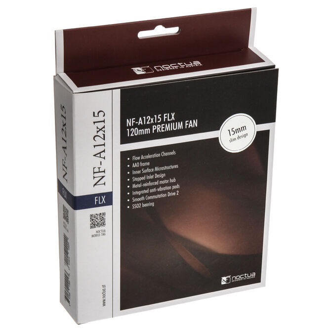 Noctua NF-A12x15 FLX L&uuml;fter - 120mm image number 5