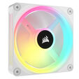 Corsair iCUE LINK QX120 RGB Series, PWM L&uuml;fter - 120mm, wei&szlig; image number null