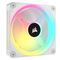 Corsair iCUE LINK QX120 RGB Series, PWM L&uuml;fter - 120mm, wei&szlig;