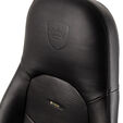 noblechairs ICON Echtleder Gaming Stuhl - schwarz/schwarz image number null