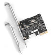 AXAGON PCES-SJ2 PCIe Controller 2x internal SATA 6G port, JMB582 + LP image number null