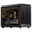 Jonsbo D33 STD PC-Geh&auml;use, Micro-ATX Geh&auml;use, mATX, Tempered Glass - schwarz image number null