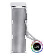 Lian Li HYDROSHIFT II LCD-C 360N Fanless ARGB AiO Wasserk&uuml;hlung - wei&szlig; image number null