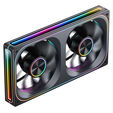 Jonsbo ZA-240 Fan, Reverse Blade, PWM, ARGB - 240mm, black image number null