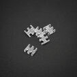 King Mod Service 4-Slot Cable Comb 4mm large - clear - set of 5 image number null