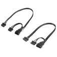 SilverStone Shark Force Fan, ARGB - 120 mm, black image number null