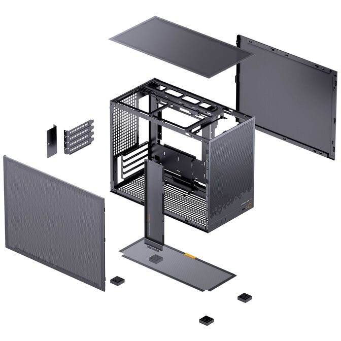Jonsbo D32 STD Mesh PC-Geh&auml;use, Mini-Geh&auml;use, mATX - schwarz image number 10
