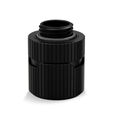 EK Water Blocks EK-Torque Rotary STC-16/10 Fitting Straight, G1/4 Inch Female Thread to 16/10mm - Black image number null