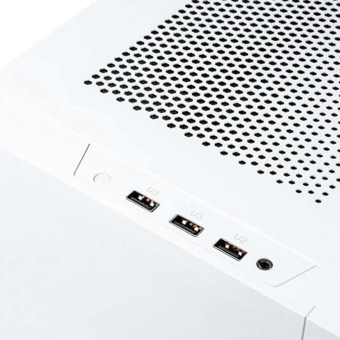 SilverStone SST-SG14W Sugo 14 Mini-ITX Geh&auml;use - wei&szlig; image number 3