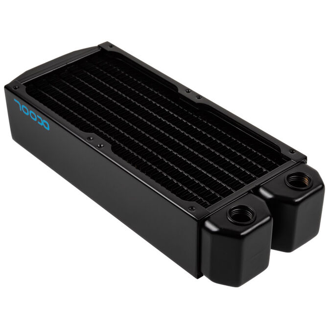 Alphacool NexXxoS XT45, Full Copper, 92 mm Dual Radiator - schwarz image number 0