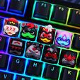 Ducky x Hotkeys Ducky League Aqua Duck (Dark Edition) image number null