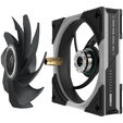 ASUS ROG Eurux GR120 ARGB PWM L&uuml;fter - Reverse Blade, 3er-Pack, schwarz image number null