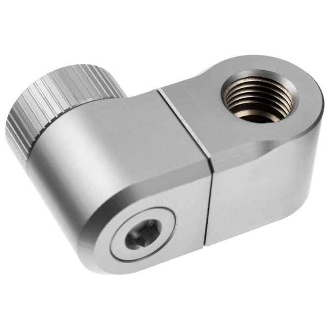 EK Water Blocks EK-Quantum Torque G1/4 inch double extension offset MF 28 - Satin Titanium image number 1