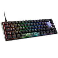 Ducky One 3 Classic Black/White SF Gaming Tastatur, RGB LED - MX-Red