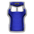 Sabelt SRX-1 Pads Kit, replacement pads, 20 mm foam, for SRX-1 - royal blue image number null