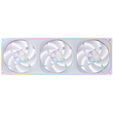Jonsbo ZA-420WR PWM Fan, Reverse, ARGB - 3x 140mm, white image number null