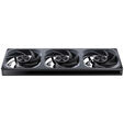 Jonsbo ZA-420B PWM-L&uuml;fter, ARGB - 3x 140mm, schwarz image number null