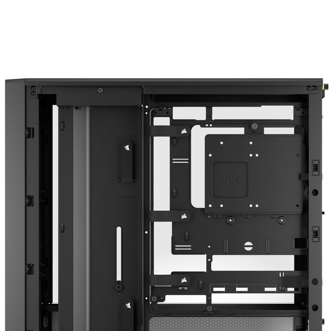 Corsair Frame 4000D PC case, Mid Tower, E-ATX, Tempered Glass - black image number 10