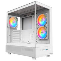 Montech XR Midi-Tower, Tempered Glass - wei&szlig;