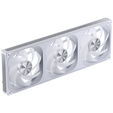 Jonsbo ZA-420W PWM-L&uuml;fter, ARGB - 3x 140mm, wei&szlig; image number null
