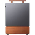 Jonsbo T7 PC Case, Mid Tower, mATX, Tempered Glass - black image number null