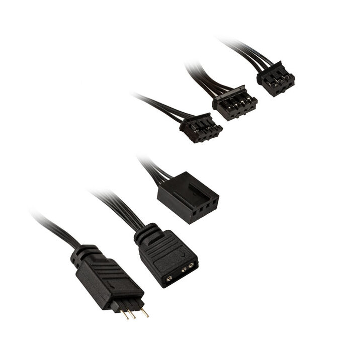 SilverStone Shark Force L&uuml;fter, ARGB - 160 mm, schwarz image number 5