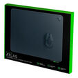 Razer Atlas Pro Gaming Mouse Pad, Glass Surface, Anti-Slip Base - Black image number null