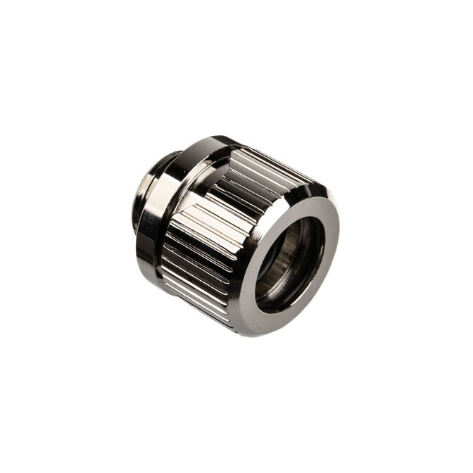 EK Water Blocks EK-Torque HDC 12 Straight Fitting G1/4 Inch BSP to 12mm OD Hard Tube - Silver image number 0