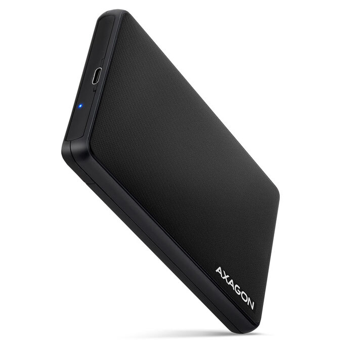 AXAGON EE25-SLC externes 2,5"-Geh&auml;use, USB 3.0 / SATA III - USB-C, schwarz image number 0