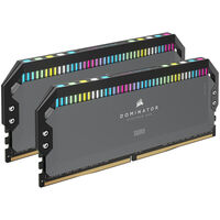 Corsair Dominator Platinum RGB DDR5-6000 RAM, CL30, EXPO - 64 GB Dual-Kit, grey