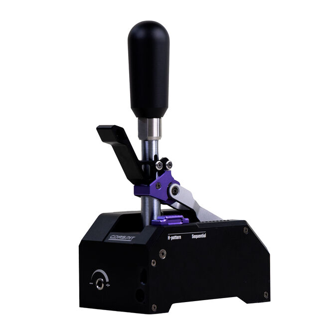 Conspit CHS Shifter, H-pattern and sequential, metal construction, SimHub - black image number 8