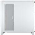 CORSAIR FRAME 4000D LCD RS PC-Geh&auml;use, Midi-Tower, ATX, ARGB, Tempered Glass - wei&szlig; image number null