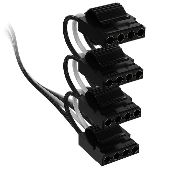 Corsair Premium Sleeved DC Cable Pro Kit, for Type-5 Power Supply - black/white image number 12