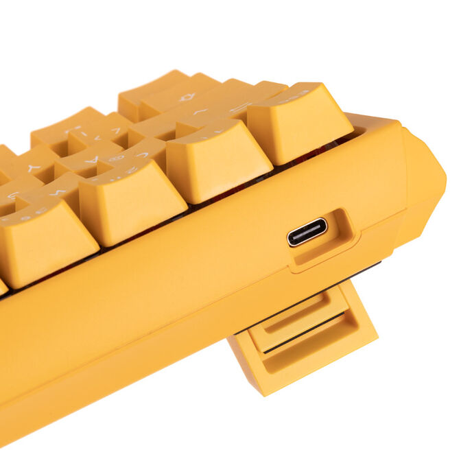 Ducky One 3 Yellow Mini Gaming Keyboard, RGB LED - MX-Black image number 7