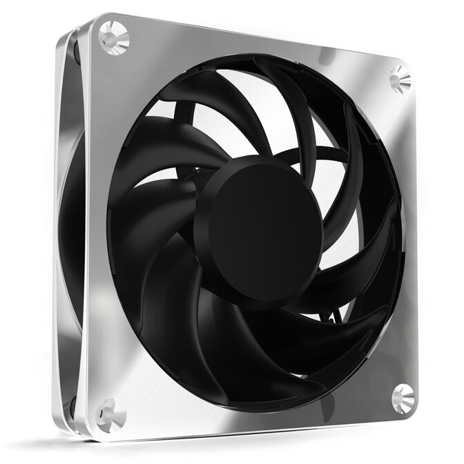 Alphacool Apex Stealth Metall L&uuml;fter 120 mm - chrom image number 0