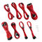 CableMod RT-Series PRO ModMesh 12VHPWR Dual Cable Kit for ASUS/Seasonic - red