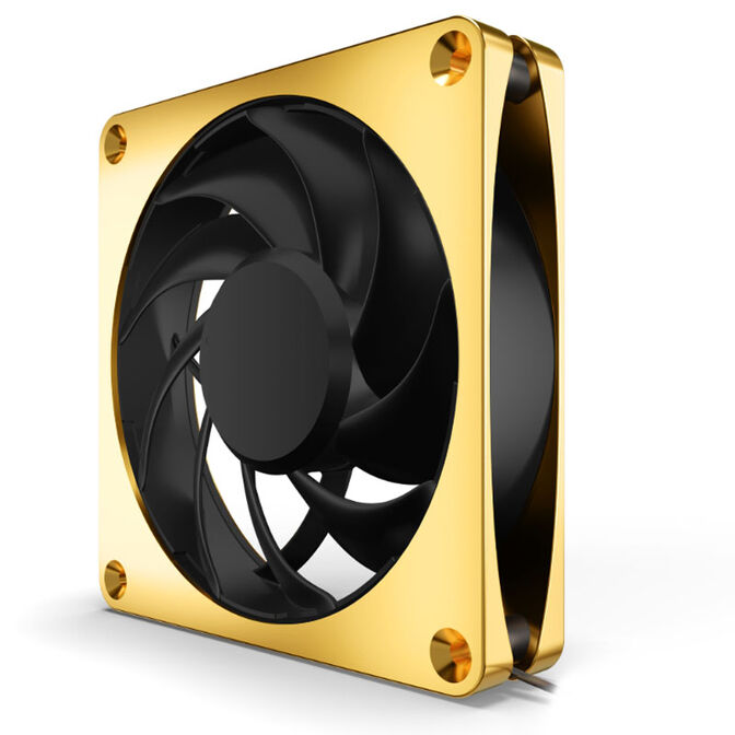 Alphacool Apex Stealth Metall L&uuml;fter 120 mm, 2.000 U/min - gold image number 3
