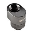 XSPC G1/4 Rotary 7mm Offset Fitting - black chrome image number null