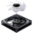 Jonsbo ZA-140B PWM Fan, ARGB - 140mm, black image number null