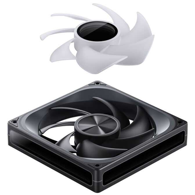Jonsbo ZA-140B PWM Fan, ARGB - 140mm, black image number 9