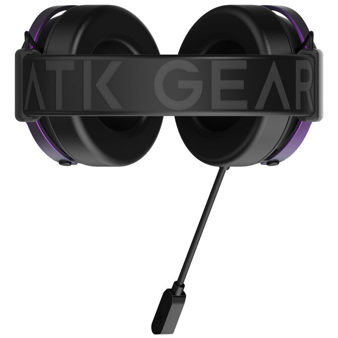 ATK Neptune N9 Ultra Wireless Gaming Headset - Black/Purple image number 6