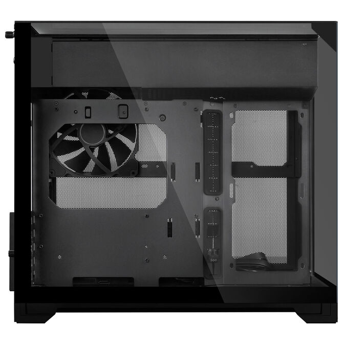 Lian Li O11 Vision-M PC-Geh&auml;use, Micro-ATX, Tempered Glass - schwarz image number 4