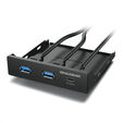 Graugear Multi Frontblende mit USB Hub image number null