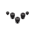 Asetek SimSports Aluminium Button Colour Kit - 6 Colours image number null
