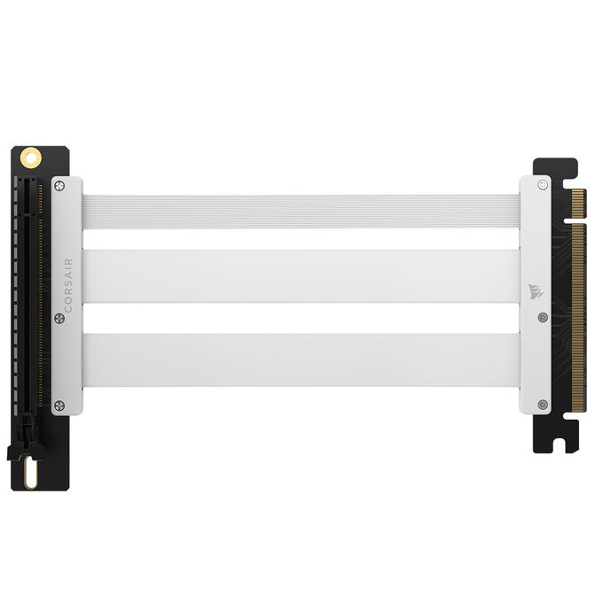 Corsair Premium PCIe-5-Riser-Kabel, 175 mm, x16-Schnittstelle - wei&szlig; image number 3