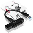 AXAGON ADSA-1S6 SLIMPort6 Adapter, USB 3.0, 2,5" SSD/HDD, SATA 6G - mit Case image number null
